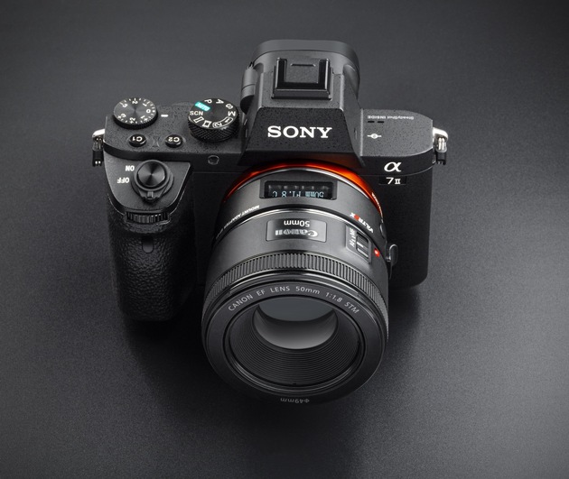Rollei präsentiert neuen Adapter für Canon EF-/ EF-S-Objektive an Sony-E-Mount-Kameras