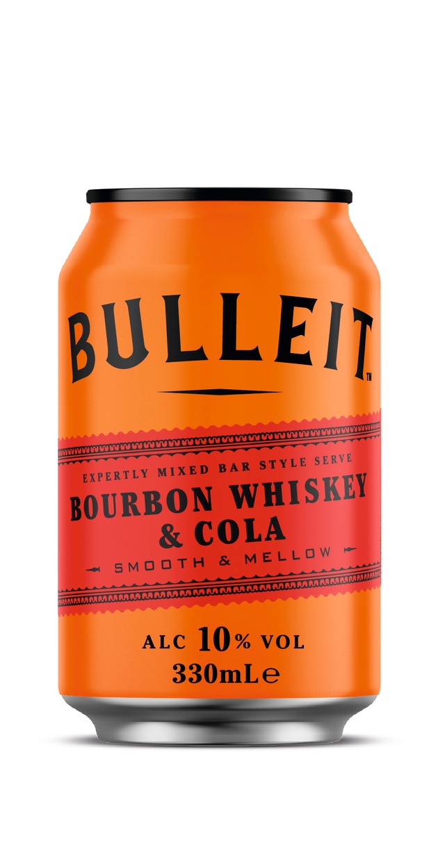DIAGEO PM: NEU! RTD-PREMIERE FÜR BULLEIT BOURBON WHISKEY