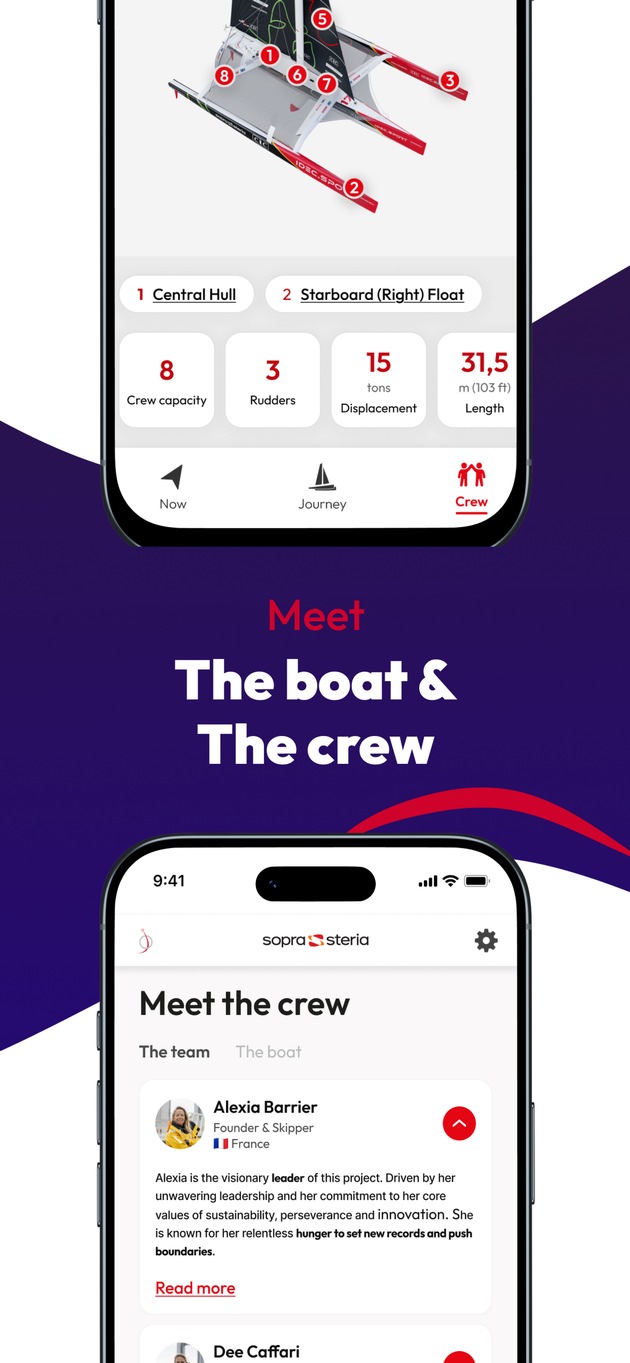 KI im Segelsport: The Famous Project CIC und Sopra Steria starten offizielle App für Jules-Verne-Rekordversuch / KI-Tools erkennen Wartungsbedarf und unterstützen Navigation