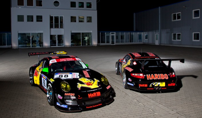 HARIBO kehrt beim 24h-Rennen auf dem Nürburgring traditionell in den Motorsport zurück! (mit Bild)