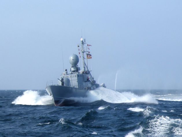 Deutsche Marine - Bilder der Woche: Geschwaderübung auf der Ostsee - Schnellboote trainieren für den Einsatz