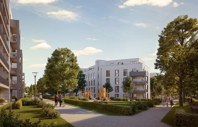 HALSKE SONNENGÄRTEN: In Berlin stellt BUWOG die ersten drei Bauabschnitte mit 330 Wohnungen fertig