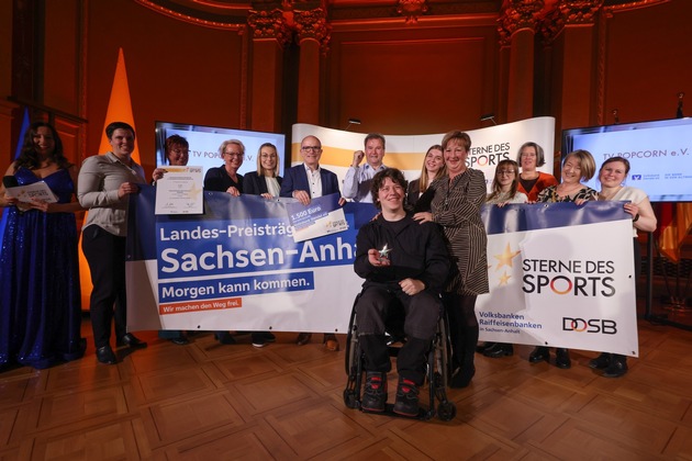 Wettbewerb &quot;Sterne des Sports&quot; für Sachsen-Anhalt: Verein TSG GutsMuths 1860 Quedlinburg e. V. gewinnt „Großen  Stern in Silber&quot;