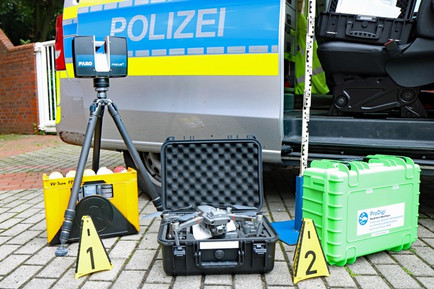 POL-RE: Kreis Recklinghausen/Bottrop: Unfallaufnahme-Team mit modernster Technik