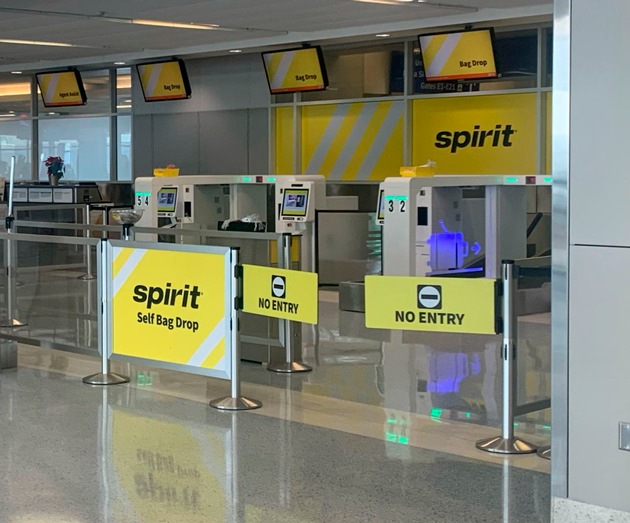 Spirit Airlines Partners up with Materna IPS to Revolutionize DFW with new Self-Bag Drop Installation to Streamline Travel Experience