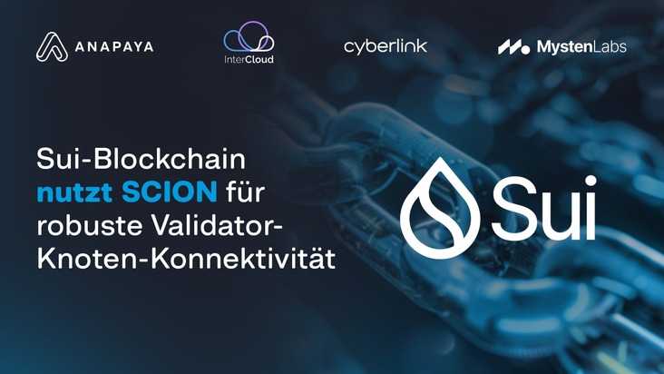 Anapaya Systems AG: Sui-Blockchain nutzt SCION für robuste Validator-Knoten-Konnektivität