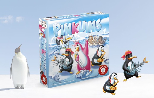 Pinkuins: Rockiges Legespiel für coole Kids von Piatnik