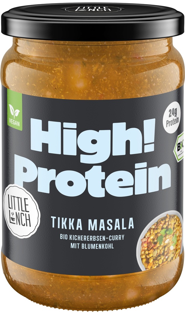 Presseinfo: High! Protein-Bowls in Bio-Qualität von Little Lunch
