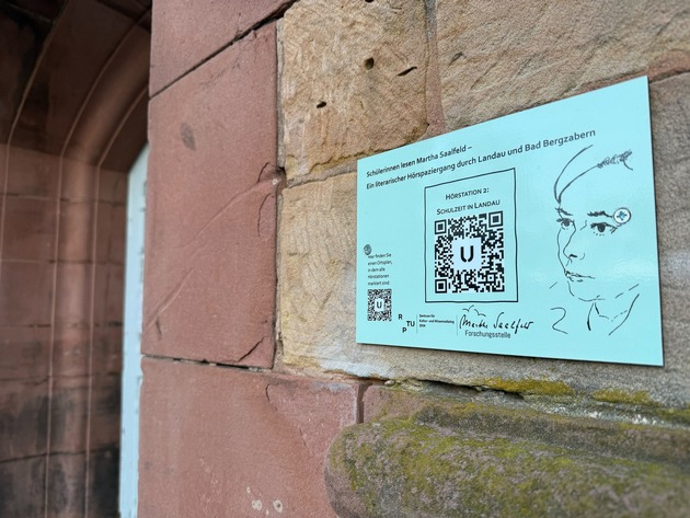 Neuer Hörspaziergang macht Martha Saalfeld erlebbar