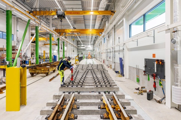 Vossloh st&auml;rkt Weichenproduktion in Schweden
