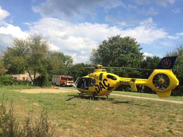 FW-EN: Kleinbrand, Schlangenfund und Hubschrauberlandung - Mehrere Einsätze für die Hattinger Feuerwehr