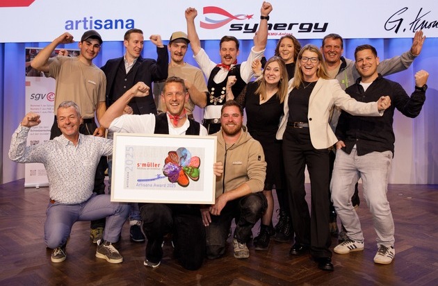 Stiftung Artisana: Der Artisana Award 2025 für die S. Müller Holzbau AG: Gesunde Unternehmenskultur im Holzbau