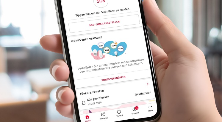 Pressemeldung: Smarte Geräte sorgen mit „Works With Verisure“ für mehr Sicherheit