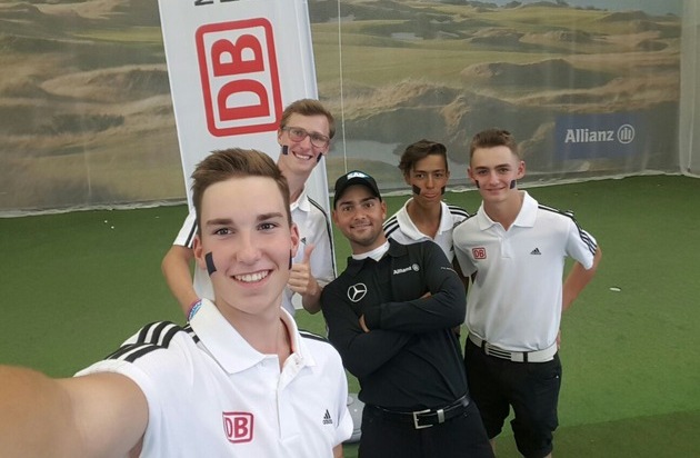 Deutsche Bahn AG: JUGEND TRAINIERT das Handicap: Top-Golfer Moritz Lampert gibt wertvolle Tipps