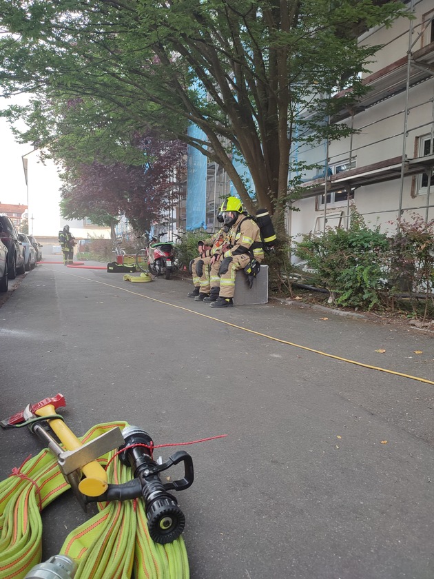 FW Konstanz: Kellerbrand in der Altstadt