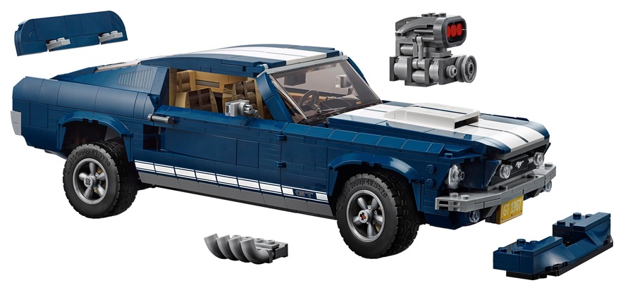 1967er Ford Mustang jetzt auch als LEGO®-Bausatz verfügbar
