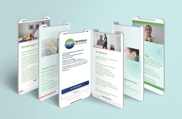 Digitineers: Die Zukunft der Schwindeltherapie ist digital / Neue Digitale Therapie mit App hilft / Erfolgreich klinisch gepr&uuml;ft / Wirksamkeitsnachweis im Deutschen &Auml;rzteblatt