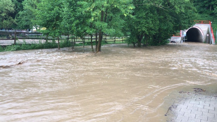 FW-Erkrath: Abschlussmwldung Unwetter über dem Stadtgebiet Erkrath