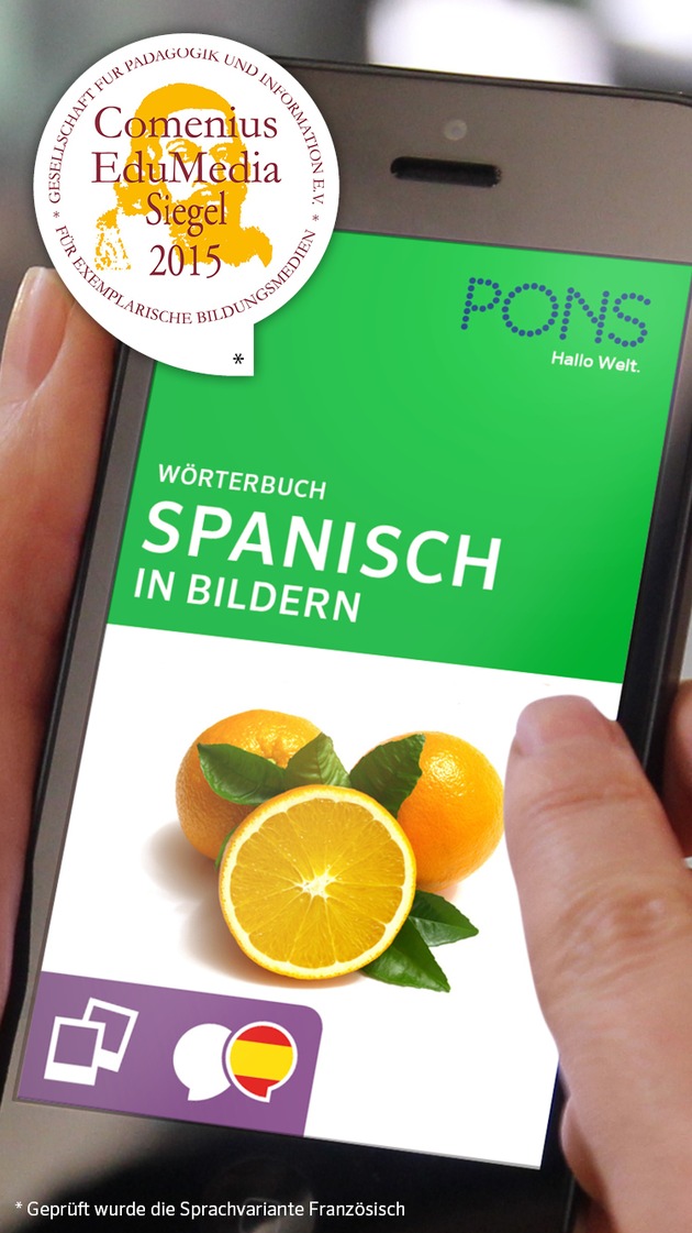 Sprachen lernen unterm Sonnenschirm - mit den Bildwörterbuch-Apps von PONS für Spanisch, Französisch, Italienisch und Englisch