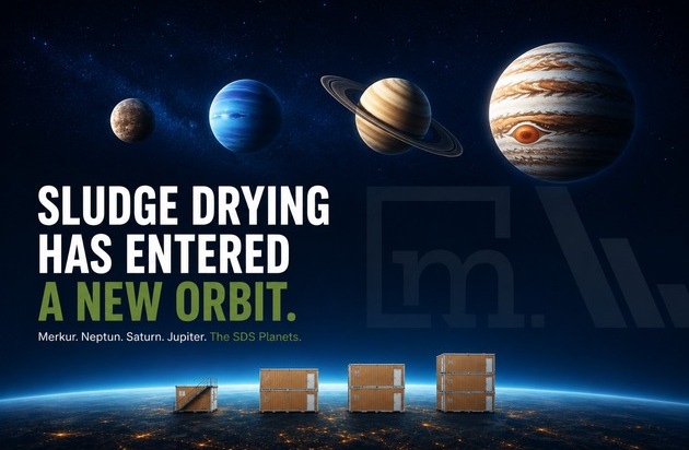 Planetenparade trifft Schlammtrocknung: Warum Jupiter, Saturn, Neptun und Merkur die Namen der SDS-Anlagen sind