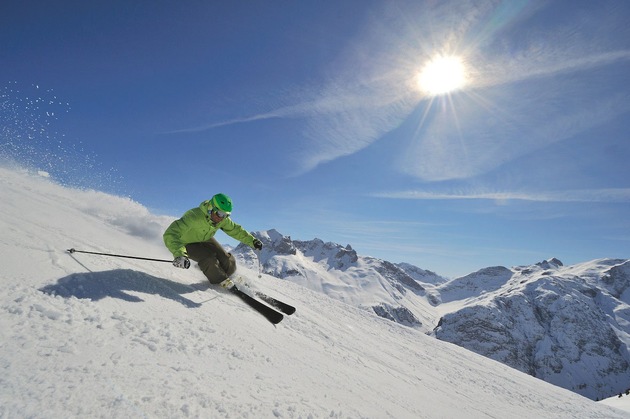 Sonnenskilauf in Lech Zürs am Arlberg - das Highlight für Genießer - BILD