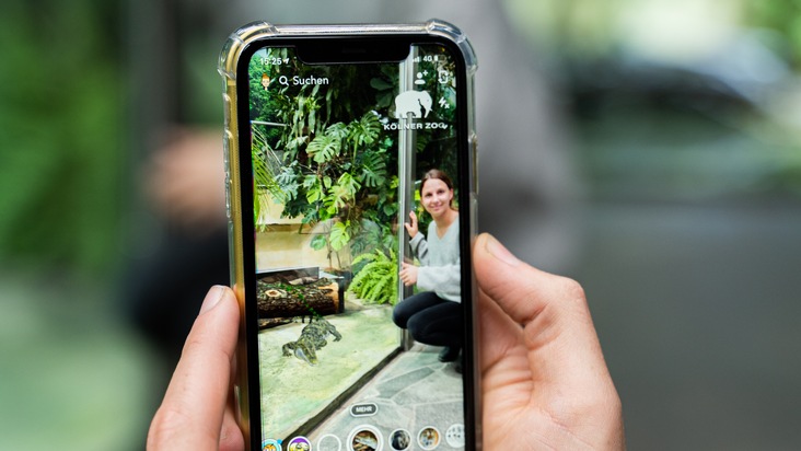 Snapchat und der Kölner Zoo machen sich mit Augmented Reality für Artenvielfalt stark
