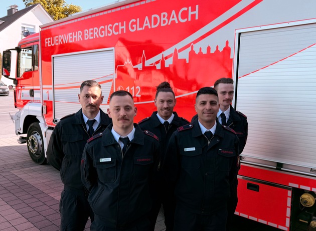 FW-GL: Abschluss des Grundausbildungslehrgangs "B1 2/2024" - Neue Einsatzkr&auml;fte f&uuml;r die Feuerwehr Bergisch Gladbach