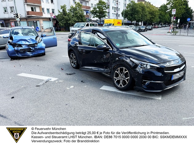 FW-M: Wochenendrückblick der Feuerwehr München (11. - 13. Juli 2025)