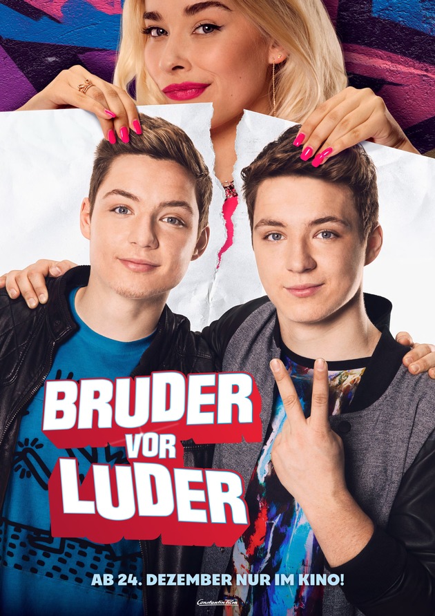 DieLochis auf der großen Kinoleinwand: BRUDER VOR LUDER / Ab 24. Dezember 2015 im Kino