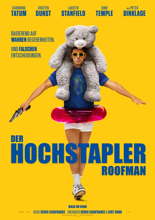 Channing Tatum ist DER HOCHSTAPLER - ROOFMAN. Ab 27. November 2025 im Kino!