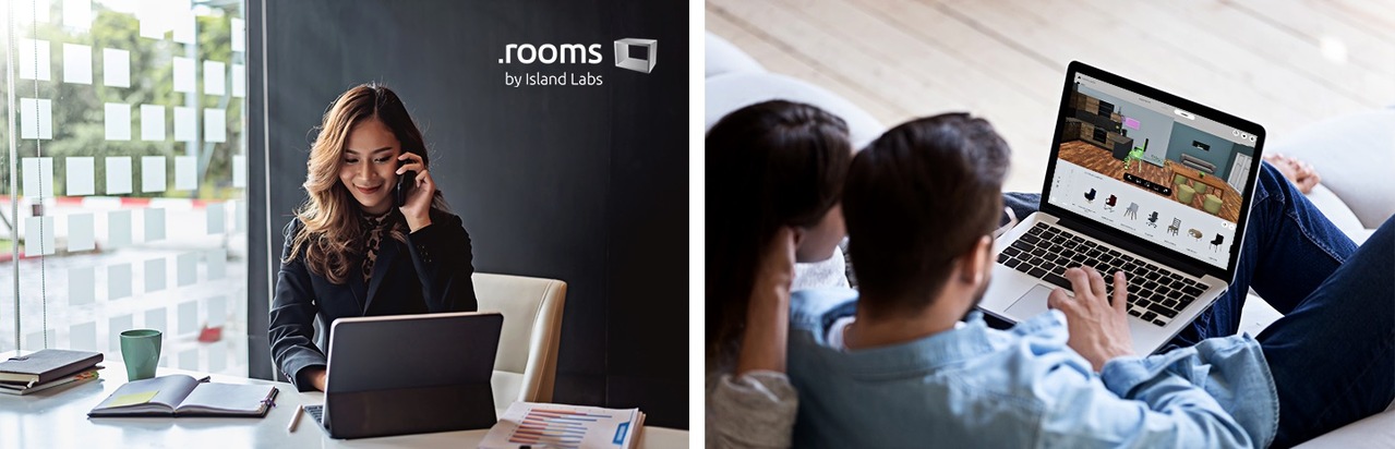 .rooms online: neue Anwendung von Island Labs stärkt Kundenbeziehung in der Interior Design Branche