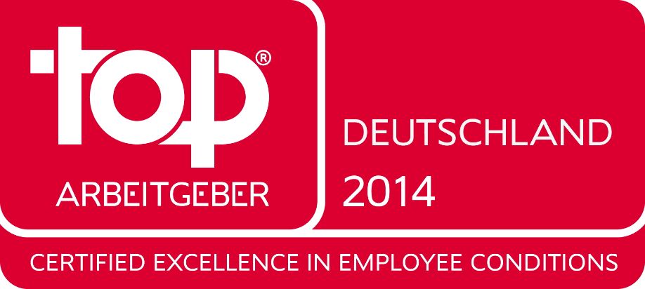 British American Tobacco Germany erreicht Platz 2 im Gesamtranking Top Arbeitgeber Deutschland 2014