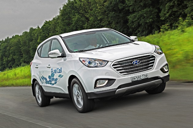 Hyundai lance la première voiture de série à hydrogène livrable en Suisse