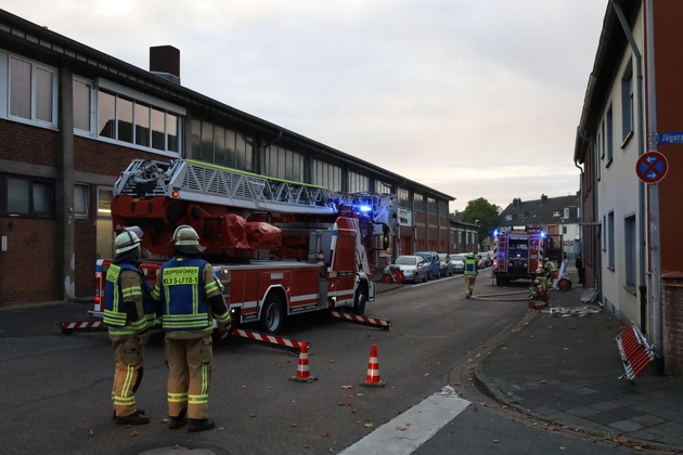 FW-KLE: Wohnungsbrand an der Siegertstraße