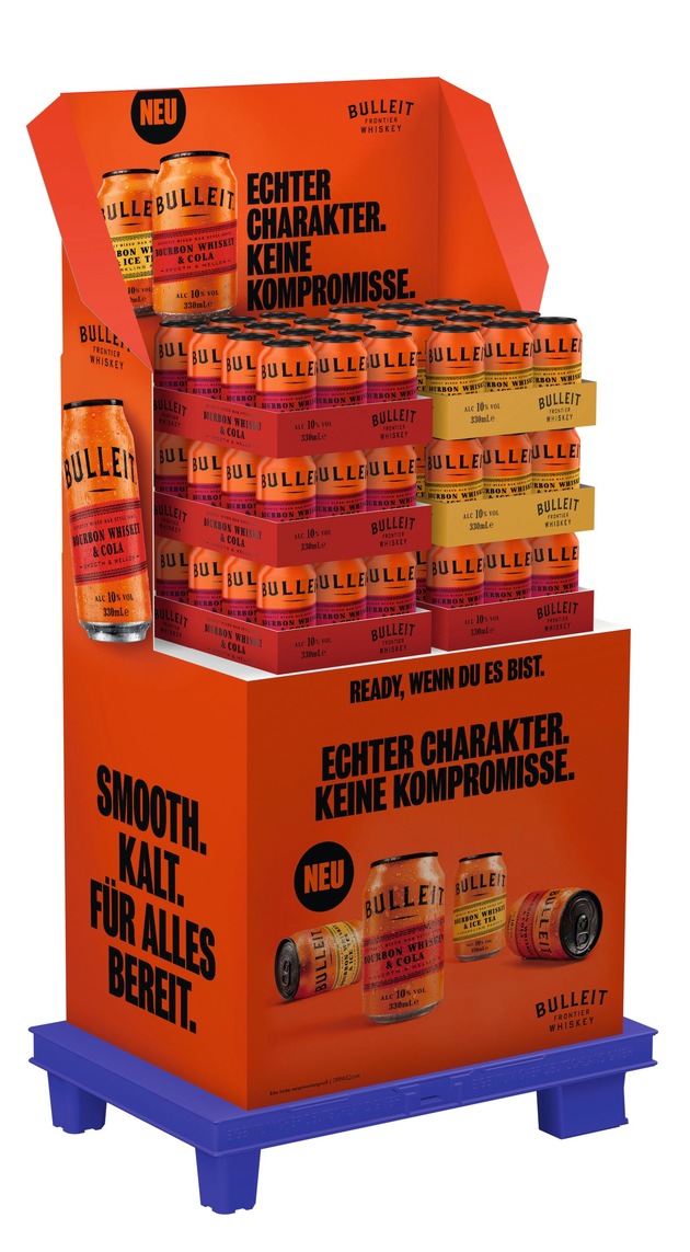 DIAGEO PM: NEU! RTD-PREMIERE FÜR BULLEIT BOURBON WHISKEY