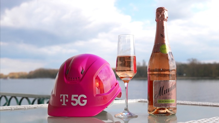 Sektstadt Eltville ist 1000. Gemeinde mit Highspeed-5G der Telekom