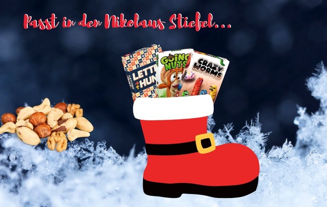 Das passt in den Nikolaus-Stiefel: Kleine Spielideen für Familien und Freundeskreis