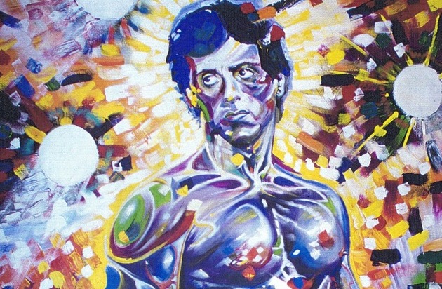 Golden Hearts Never Die Collection LTD.: Eye of the artist! / Rocky The Last - Eine Story wie im Film! / Power Painting zum Treatment für Sylvester Stallone!