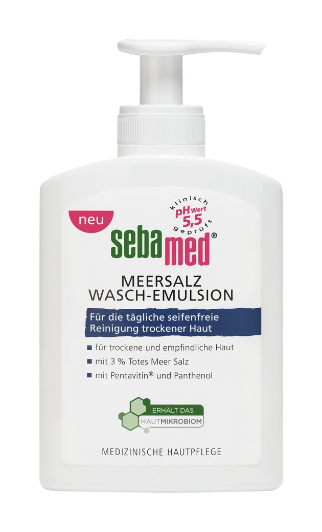 NEU: sebamed Meersalz Wasch-Emulsion