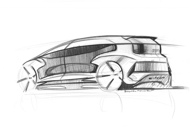 Audi présente son étude de design au salon de l&#039;automobile de Shanghai 2019