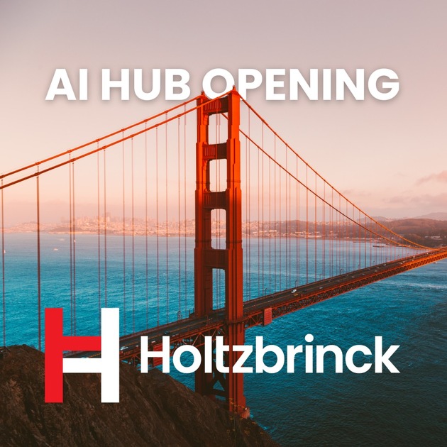 Holtzbrinck eröffnet AI Hub in San Francisco, um Innovation in Wissenschaft, Bildung und Medien zu fördern