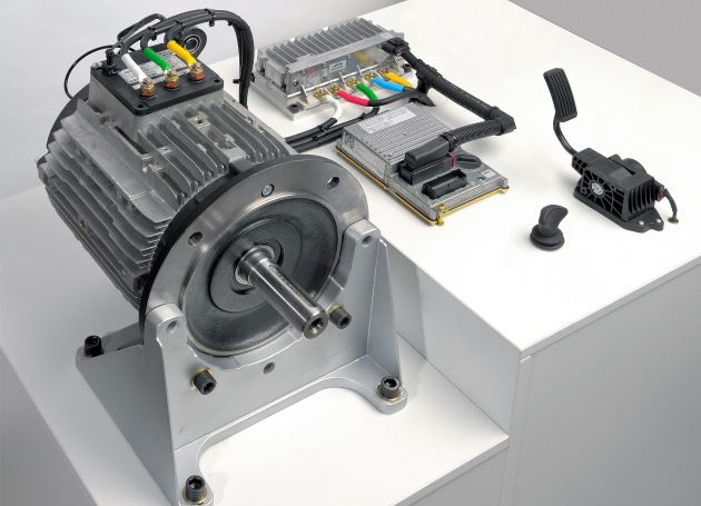 Die Droschke, das App-Mobil, die Kehrmaschine - ein Antrieb: eco-Kits von Linde Material Handling