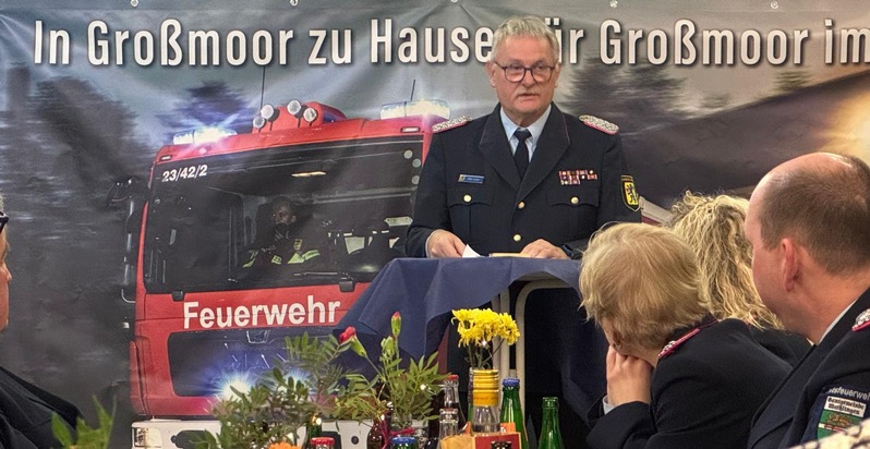 FW Wathlingen: Jahreshauptversammlung der Ortsfeuerwehr Großmoor 2025 - Rückblicke, Wahlen und Ehrungen