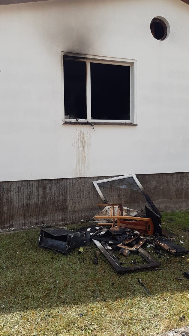 POL-HRO: Brand eines Einfamilienhauses in Krkaow am See