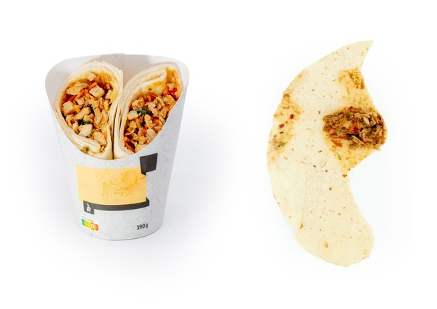 Fertig-Wraps im Check: Viel Teig, wenig Füllung