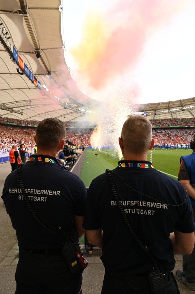 FW Stuttgart: Feuerwehren ziehen positive Bilanz zur Fußball-Europameisterschaft &quot;UEFA EURO 2024&quot;
