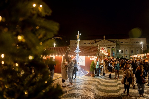 Lissabon zur Weihnachtszeit: Festlicher Lichterglanz und sanfte Winterstimmung