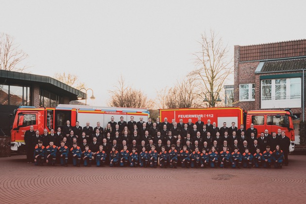 FW Sonsbeck: Jahreshauptversammlung der Feuerwehr Sonsbeck