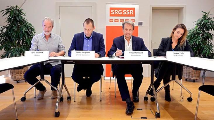 Die SRG erneuert ihre Vereinbarung mit der audiovisuellen Industrie der Schweiz