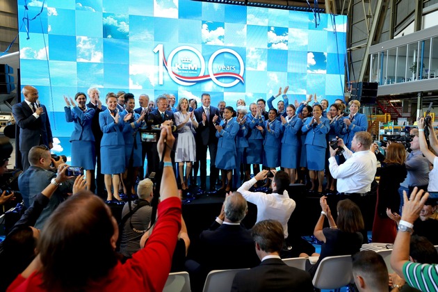 Medieninformation: KLM wird 100 Jahre alt und strebt nachhaltige Luftfahrt an